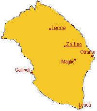Zollino: posizione geografica